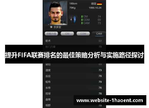 提升FIFA联赛排名的最佳策略分析与实施路径探讨 提升FIFA联赛排名的最佳策略分析与实施路径探讨