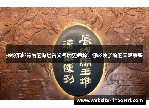 揭秘东超背后的深层含义与历史渊源，你必须了解的关键事实